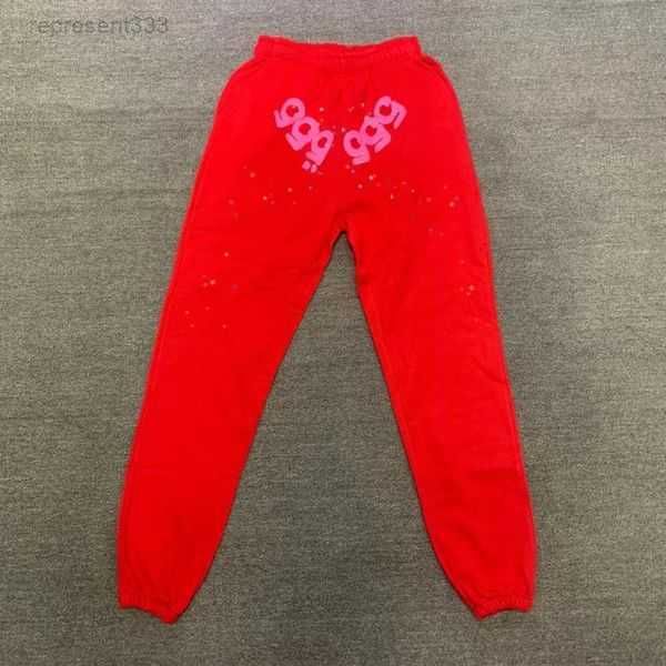 

spider 555 pink hoodie young sweatpants men's pants streetwear thug angel and 11 mesh pullovers fast way gnws, Black
