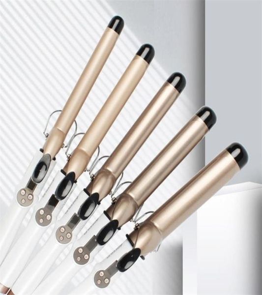 

curling irons temperature setting electric hair curler long tong wand 938mm professional iron lcd screen 2210248193418