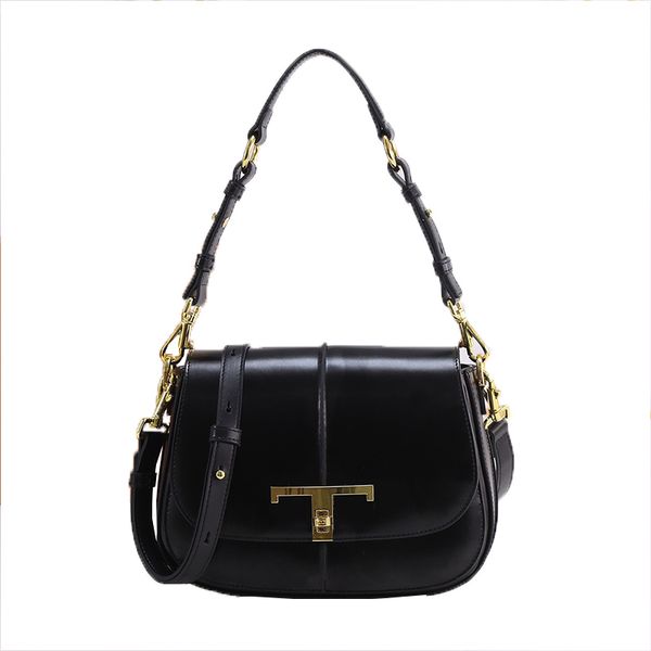 

vintage solid color leather shoulder bag big-name ladies 2023 new underarm bag fashion designer luxury multi-functional large capacity cross