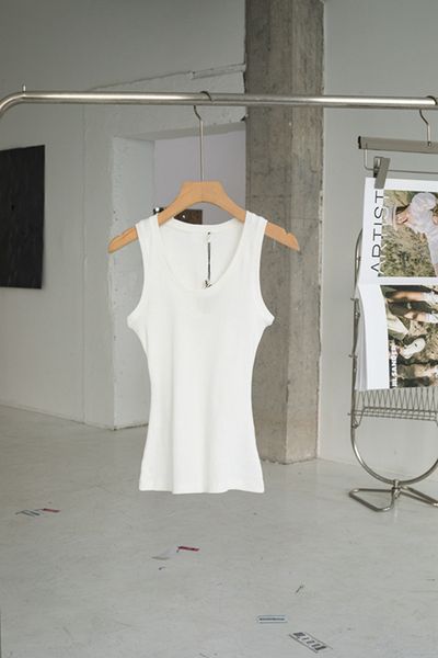 

summer women knits r embroidery knitted vest sleeveless breathable knitted pullover womens sport zzm, White