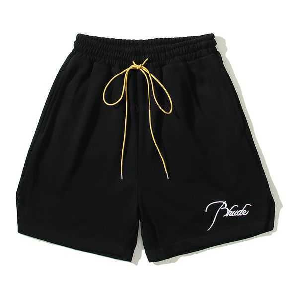 

rhude shorts designer summer fashion drying streetwear casual hip hop beach sportswear mens pants us size 4 k6h3, White;black