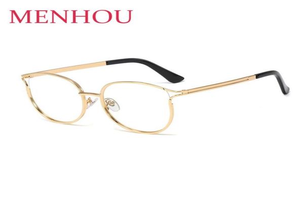 

wholewomen039s transparent glasses fashion cat039s eye metal gl frame women retro brand optical feminine eyeglasses7617458, Black