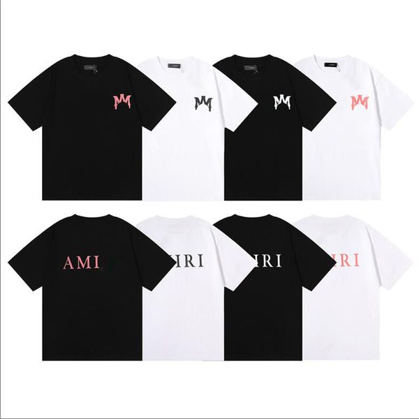 

mens t shirt designer for men womens shirts fashion tshirt with letters casual summer short sleeve man tee woman clothing asian size s-xl, White;black