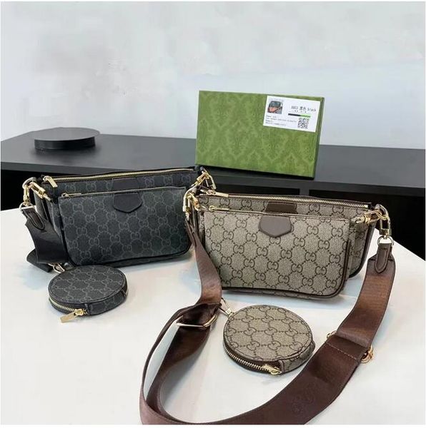 

2023 Women Chain Bags designer woman GGity bag totes Wallet Messenger Leather Handbags Shoulder Crossbody GG bag Monograms Bag Luxurys lady 3pc messenger Purse