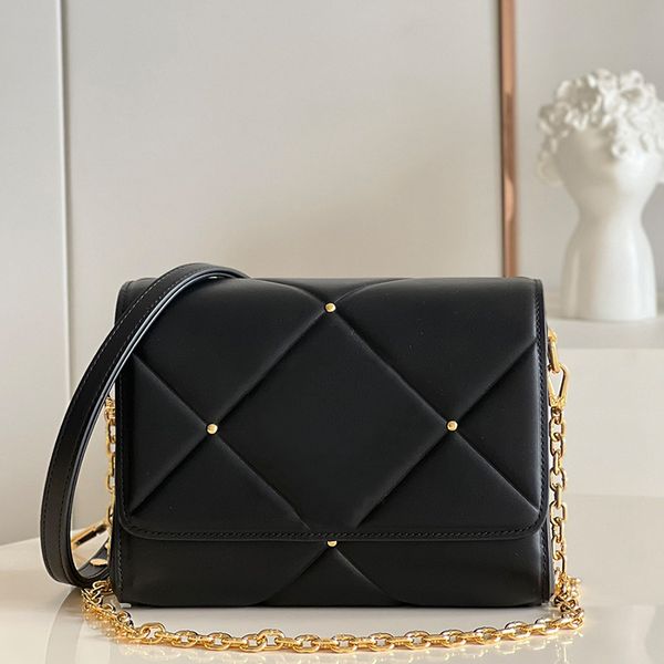 

designer flap bag luxury handbag 23cm genuine leather crossbody bag delicate knockoff shoulder bag with box yl064