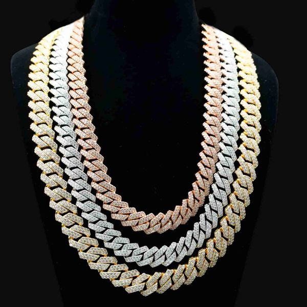 

diamond pass tester 925 silver custom hip hop iced out luxury moissanite women bold heavy necklace miami cuban link chain men