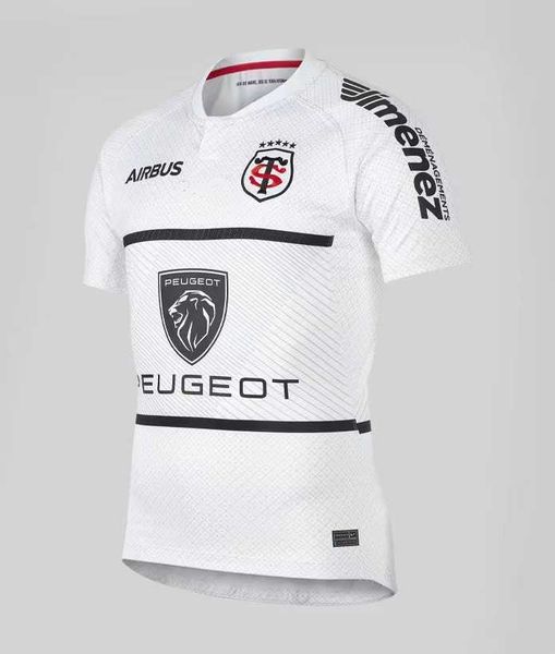 

rugby 2022 toulouse home/away rugby men's sweatshirt, White;black