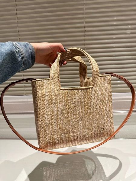 

designer tote bag women straw woven vegetable basket shopping bags womens handbags totes