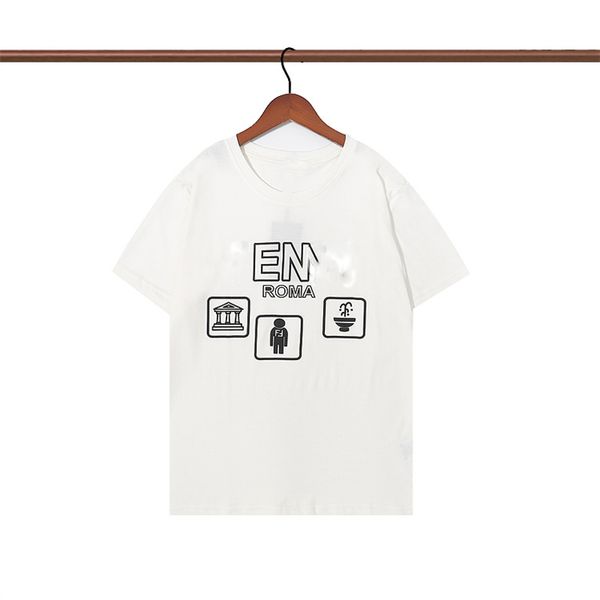 

designer t shirt men women luxury hip hop t shirts street tee short sleeves senior pure cotton the clothes summer asia size m-3xl t7, White;black