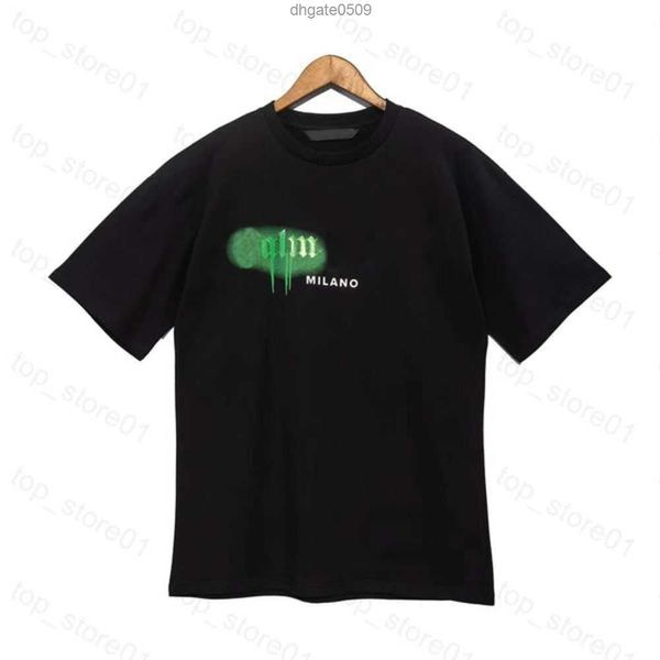 

summer pa men womens palm t-shirts mans stylist tee guillotine bear palms printed short sleeve truncated bears angles tees angel t shirt 5uj, White;black