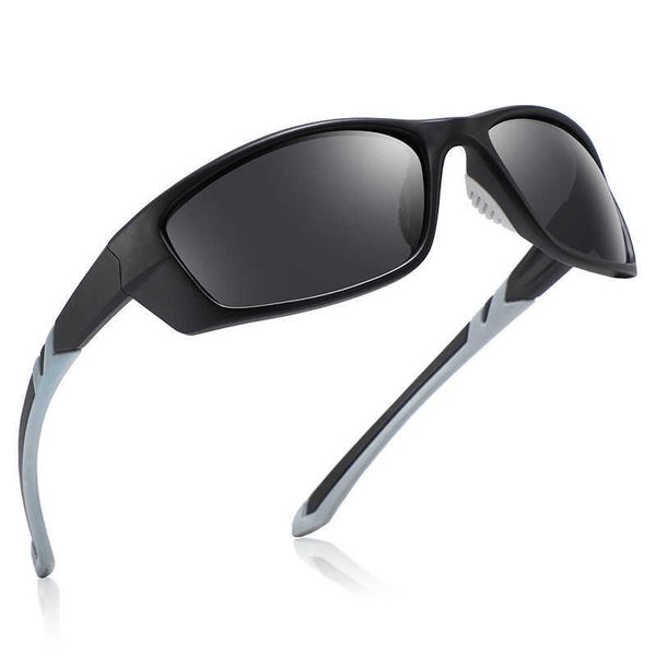 

high grade real film polarized sunglasses for men riding sports sunglasses driving sunglasses, White;black