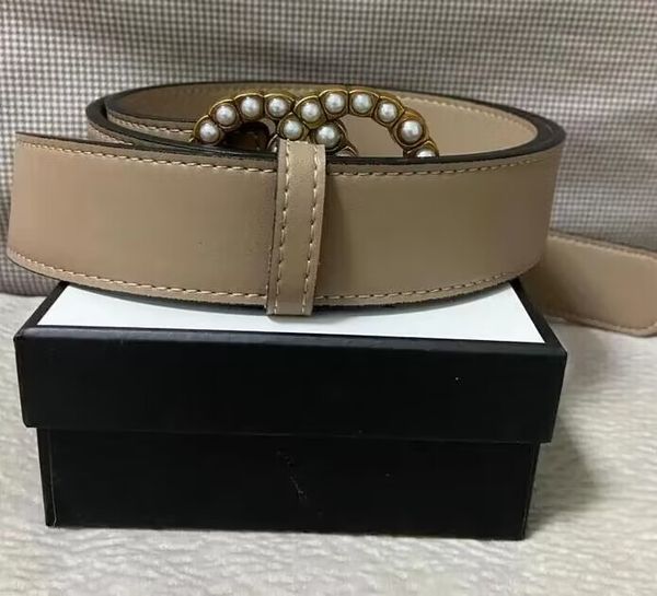 

fashion classic men designers belts womens mens casual letter smooth buckle belt width 3.8cm bring a gift box, Black;brown