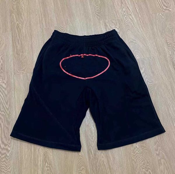 

mens ship print corteizss shorts ins fashion hip hop skateboarding casual pants for men and women all seas uk high street hcgj, White;black