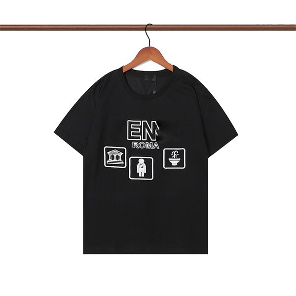 

designer t shirt men women luxury hip hop t shirts street tee short sleeves senior pure cotton the clothes summer asia size m-3xl t8, White;black