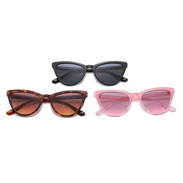 

fashion small frame plastic teeth cat eyes women's sunglasses pc sheet selling women's sunglasses uv400, White;black