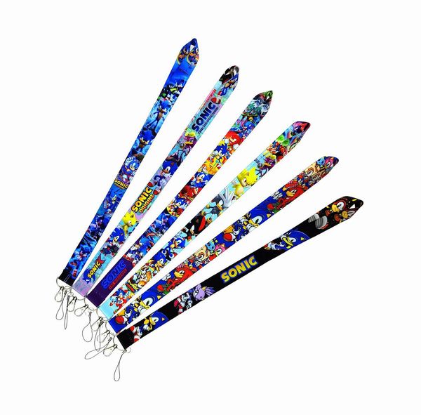 

designer keychain game cartoon neck strap lanyard for key id card gym cell phone straps headphones usb badge holder diy hang rope lariat lan