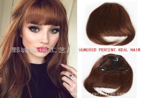 

real hair sideburns bangs various colors01234567893887895, Black