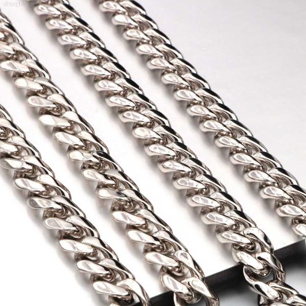 

personal custom 9mm 925 sterling silver cuban link necklace hand chain for men and women