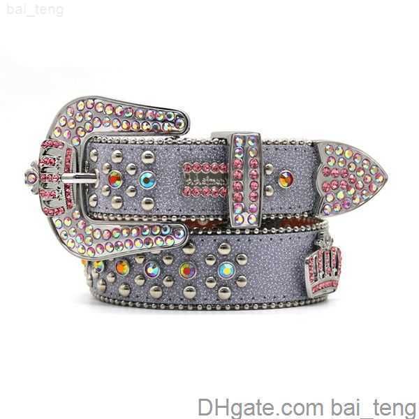 

designer belt bb belt simon new bb belt crown crystal headmens belt for women shiny diamond belts black on black blue white multicolour with, Black;brown