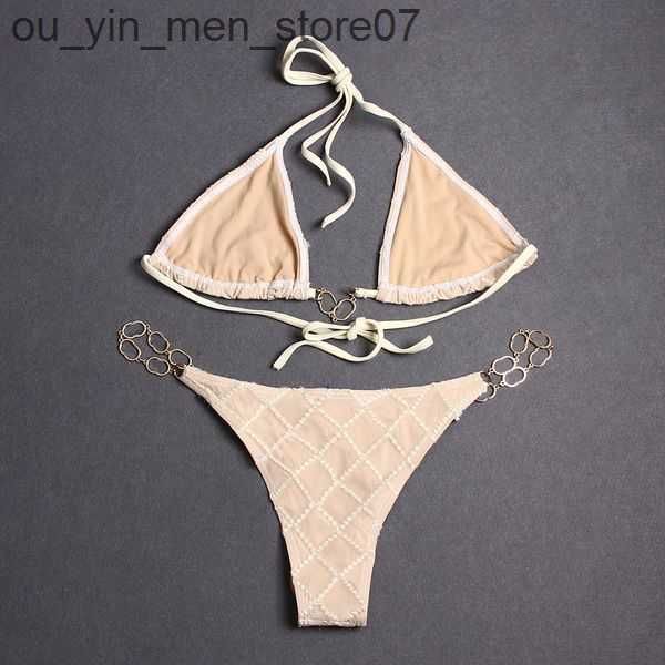 

two-piece bikinis designer three-point swimsuit for woman full letters summer beach bathing suits swimwear s-xl 7odcn, White;black