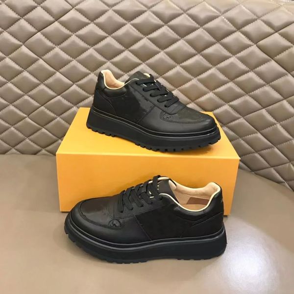 

classic 23s/s abbesses derby sneakers shoes white black calfskin embossed leather men skateboard walking man discount trainers eu38-46 with