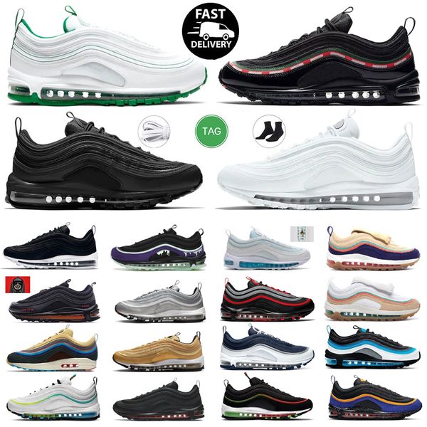 

2023 cushion running shoes men women triple black white gold sliver bullet sean satan jesus bred metallic og mens trainers outdoor sneakers