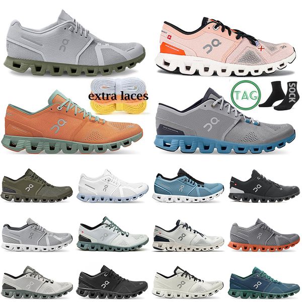 

2023 5a-quality on cloud x running shoes mens clouds x 1 mens sneakers workout and cross trainning shoe black alloy grey ash storm blue aloe