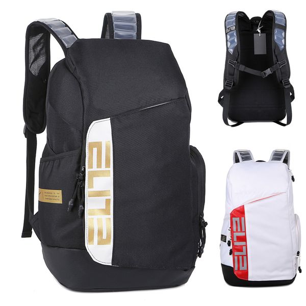 

elite pro hoops sports backpack air cushion cushioning straps couple knapsack student lapbag training bags outdoor back pack multifunctional
