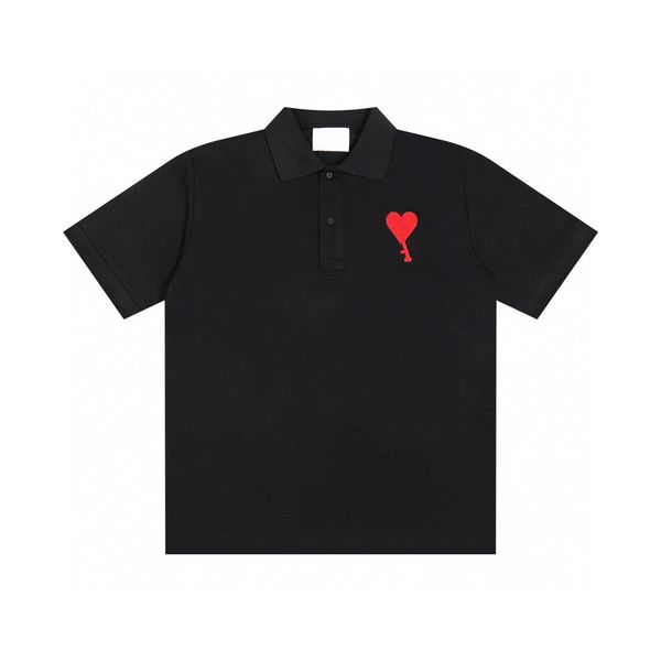 

men's plus tees & polos round neck embroidered and printed polar style summer wear with street pure cotton m set shorts tshirt ef43t, Black;brown