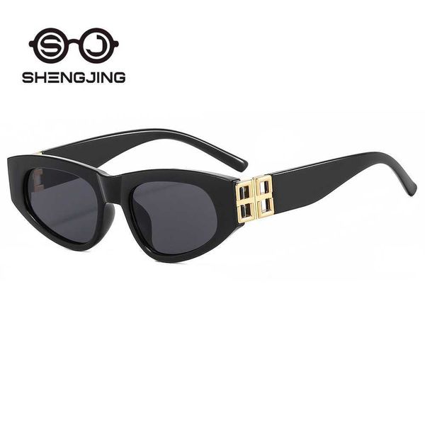 

new fashion fashion personality tiktok live network red sunglasses, White;black