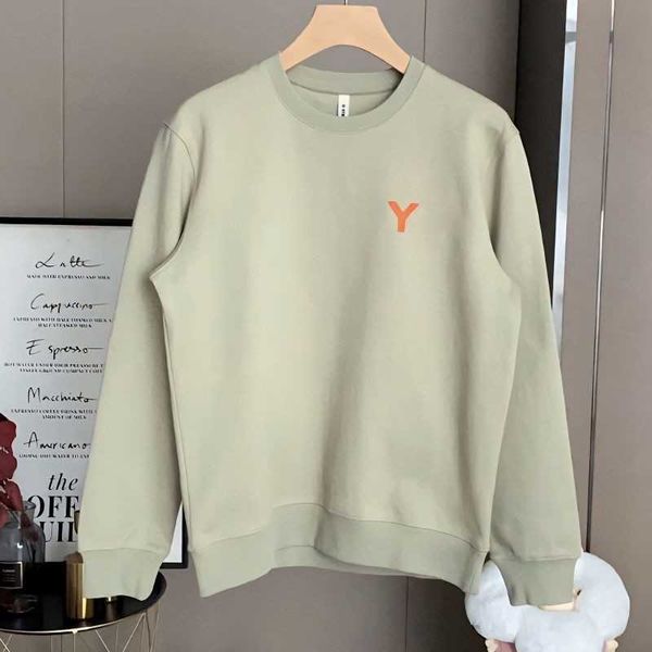 

spring autumn sweatshirt designer sweater cotton loose pullover coat men women fashion fluorescent print long sleeved plus size, Black
