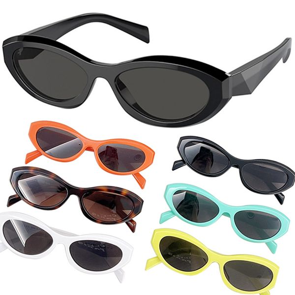 

circular luxury sunglasses for women pr26zs women fashion classic designer men casual glasses oval womens sun lunette de soleil glasses, White;black