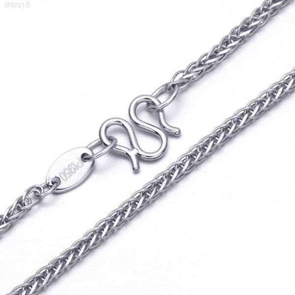 

fashion versatile classic various specifications choose pt950 platinum chain necklace for women, Silver