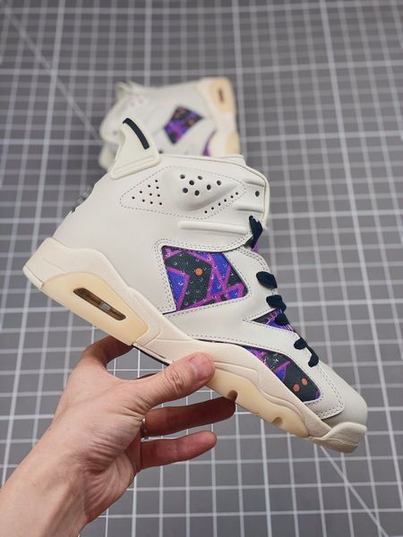 

men women 6s quai 54 basketball shoes 2023 lifestyle jumpman 6 sail total orange-gum light brown-baroque brown designer sport sneakers