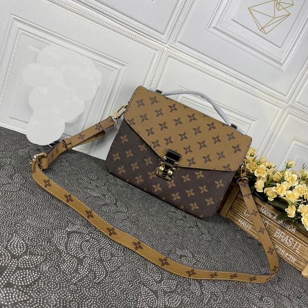 

yy2023 bags luxuries designer women bag custom brand handbag women's leather gold chain crossbody black white shoulder bag