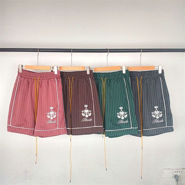

embroidery striped shorts men women 1 casual breeches