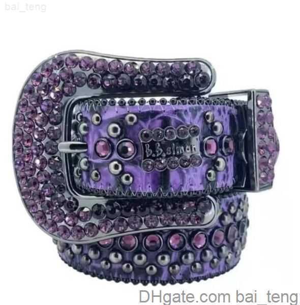 

designer belt bb belt simon mens belt for women shiny diamond belts black on black blue white multicolour with bling rhinestones as gift wai, Black;brown