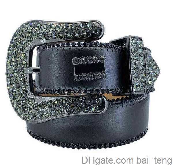 

fashion belts for women mens designer bb simon shiny rhinestones multicolor 2x, Black;brown