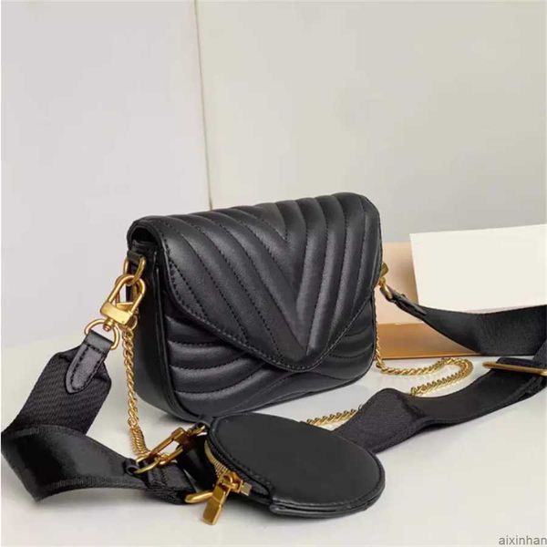 

bags shoulder 5a wave multi-pochette women designer crossbody woman cross body quilted twin sets mini handbag chain rounds3