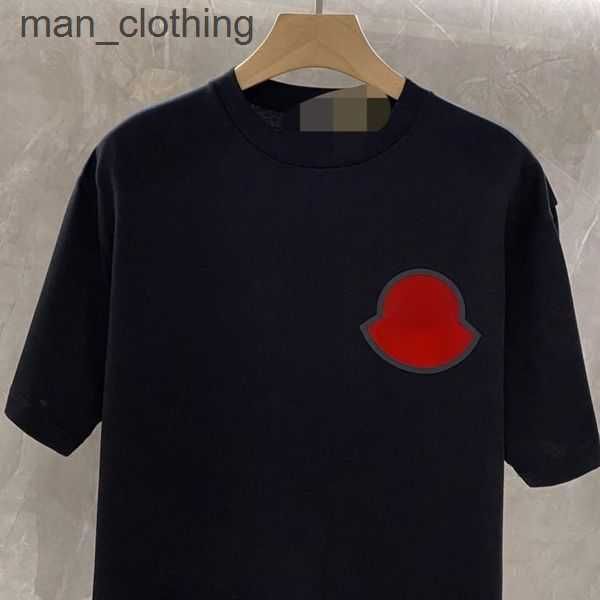 

monclair men's t-shirt classic crew neck designer casual shirt sweatshirt men's short sleeve t-shirt summer cotton sports t-shirt, White;black