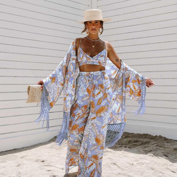 

swimwear 2023 print long cover up swimsuit tassels coverup pareo beach caftans dress women summer beach wear tunic, White;black