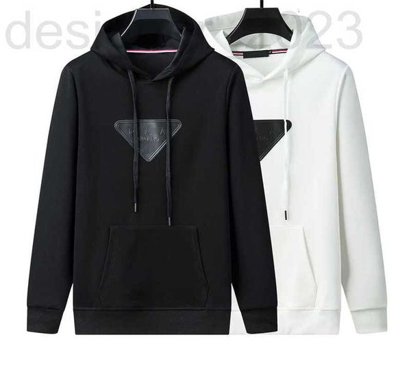 

men's hoodies & sweatshirts luxurious2023 mens designers hoodie sportswear spring and winter women hooded designer men retro sweater st, Black
