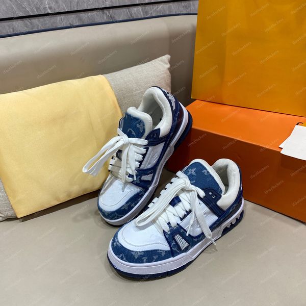 

2023 designer sneaker virgil trainer casual shoes calfskin leather abloh white green red blue letter overlays platform fashion luxury low sn, Black