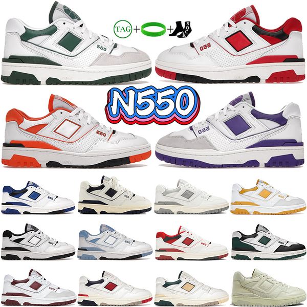 

designer 550s casual shoes women men trainer 550 b550 sneakers green white navy syracuse unc black blue shadow outdoor sneaker mens trainers