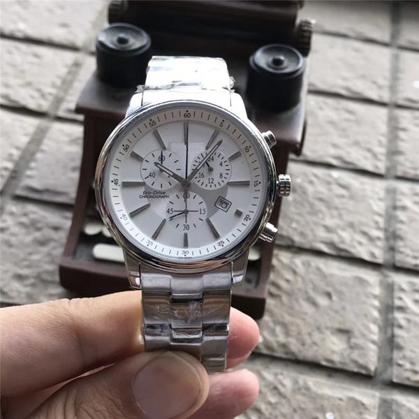 

wristwatches for men 2023 new mens watches diameter all dial work quartz watch luxury brand brei ctz3, Black;brown