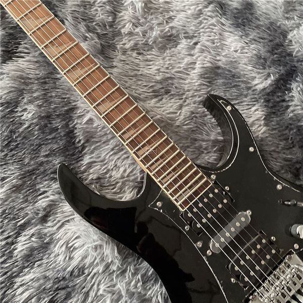 

new p90 pickups with gold pattern. left hand guitar electric guitar high quality