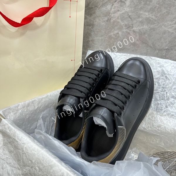 

new men women brand quality designers sneakers camouflage casual shoes stylist shoes checkered studded flats mesh trainers2023, Black