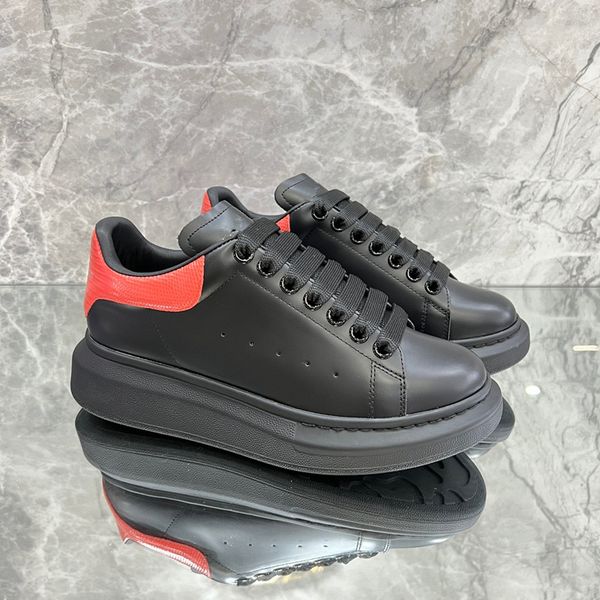 

luxurys classic men's ladies casual shoes designer fashion leather flat street couple sneakers outdoor running shoes 0511, Black