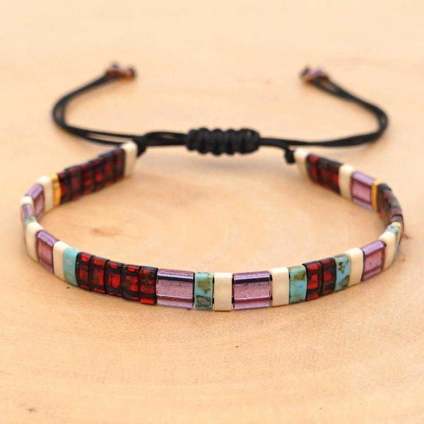 

spring and summer fashion beach bohemian female bracelet original tila beading, Golden;silver
