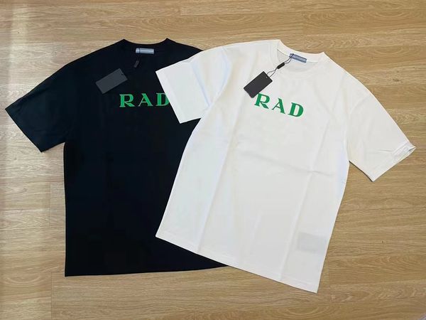 

new summer man women t shirt designer men t-shirts fashion short sleeve shirts mens polos casual embroidery tees off loose oversized luxury, White;black